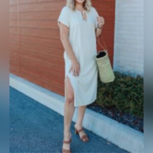 Z Supply sand color dress in size medium